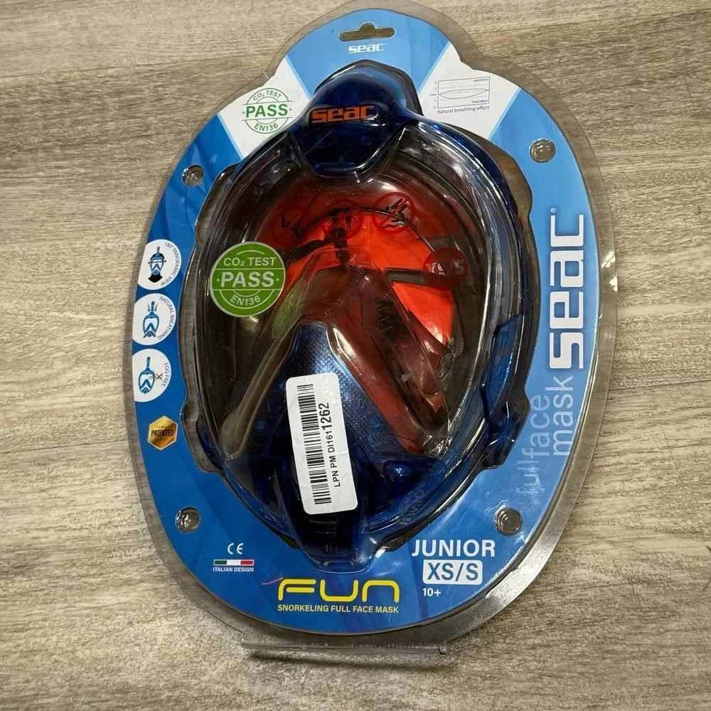 Seac Magica/Fun‎ Full Face Mask XS/S Blue/Orange Full Face Mask